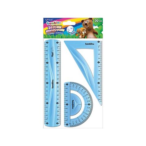 Zestaw geometryczny Bambino Flexi 20cm